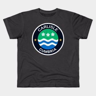 Carlisle - Cumbria Flag Kids T-Shirt